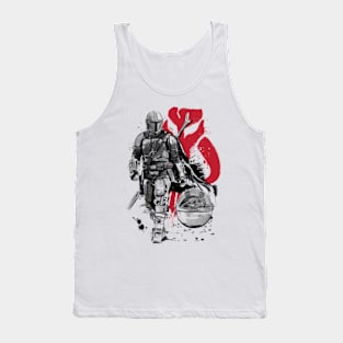 Lone Hunter and Cub Tank Top